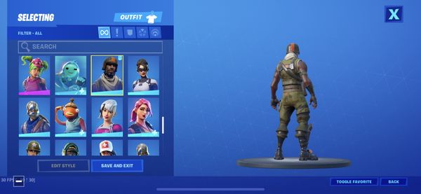 Aerial assault trooper account stacked with a lot of skins and pickaxe ...