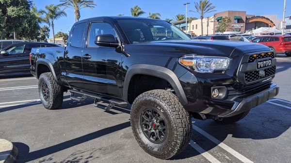 2020 Toyota Tacoma TRD Off Road Black 4-Door 2WD 6ft Bed SR SX 6-Speed ...