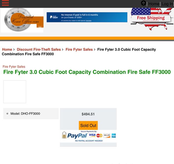 Lot 2162fire Fyter Floor Safe