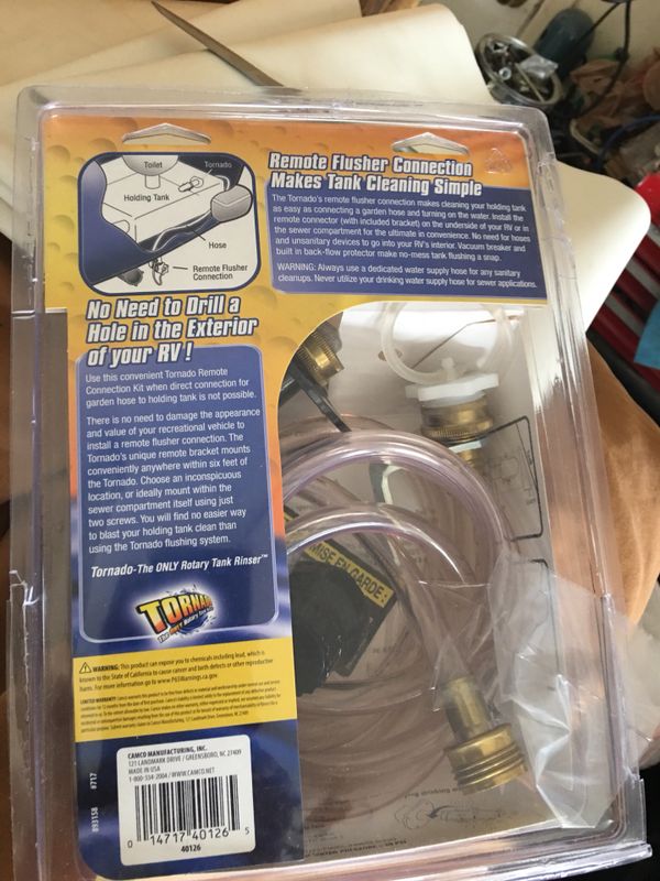 Tornado RV Black tank flush kit for Sale in Sun City, AZ OfferUp