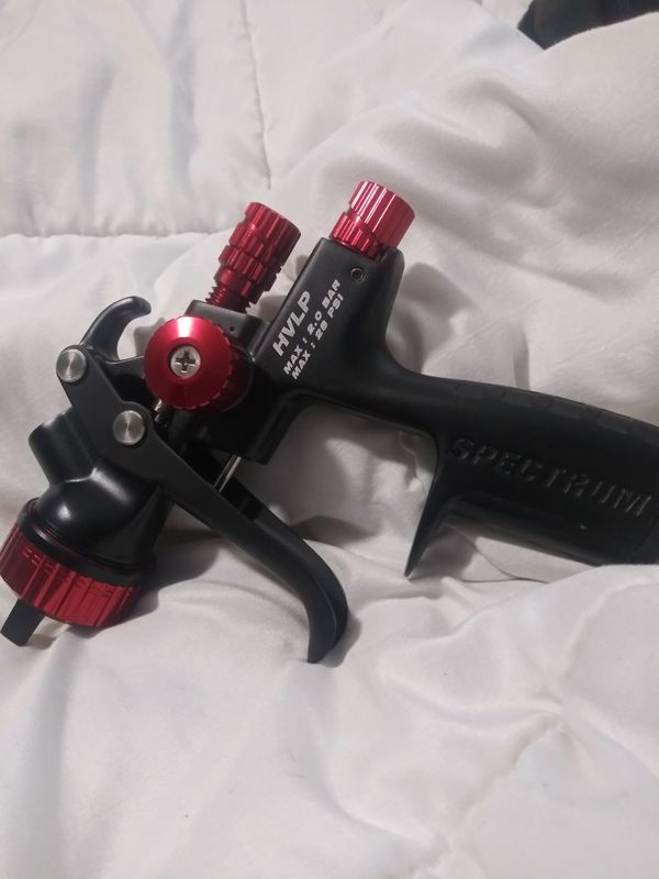 New Black Widow HTE 1.3 Paint Gun w/ Gravity Bucket for Sale in Norwalk