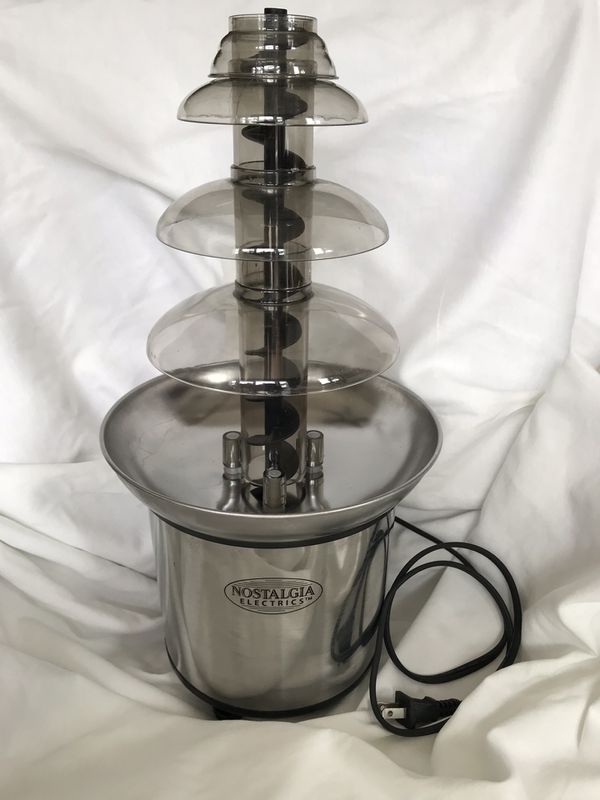 Nostalgia™ Electrics 3Tier Stainless Chocolate Fondue Fountain for Sale in Pembroke Pines, FL