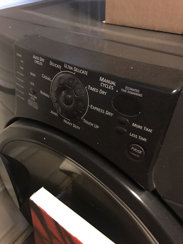 Washer/dryer set KENMORE ELITE HE3 CHARCOAL GREY FRONT LOAD WASHER