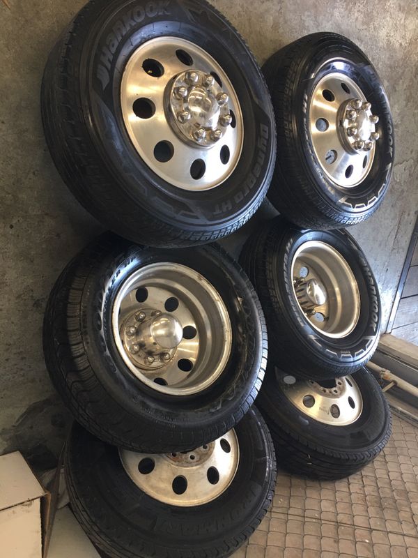 16 inch dually 8 lug alcoa wheels for Sale in West Palm Beach, FL - OfferUp