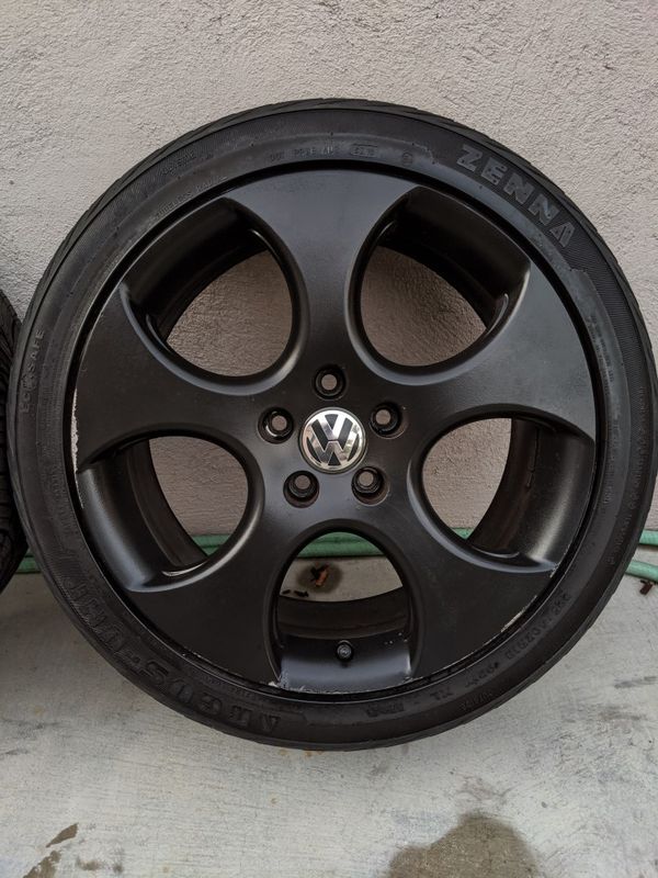 Set of 4 VW Volkswagen GTI "Detroit" wheels 18” 5x112 with 225/40zr18