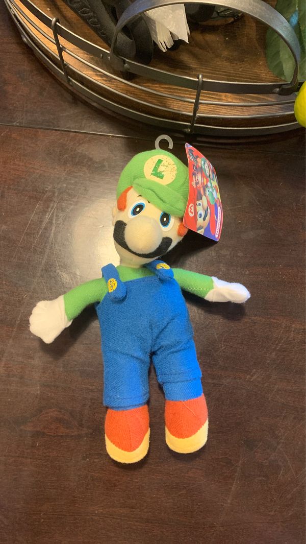 luigi plush pillow