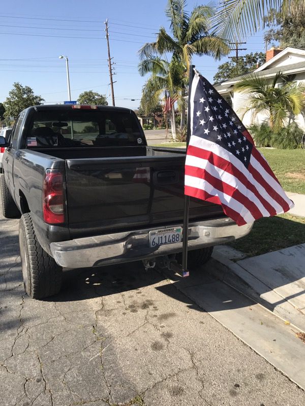 Trailer hitch flag pole truck flag pole for Sale in Whittier, CA - OfferUp