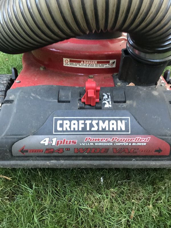 Craftsman 6.5 HP Yard Vacuum, Chipper, Shredder & Blower for Sale in