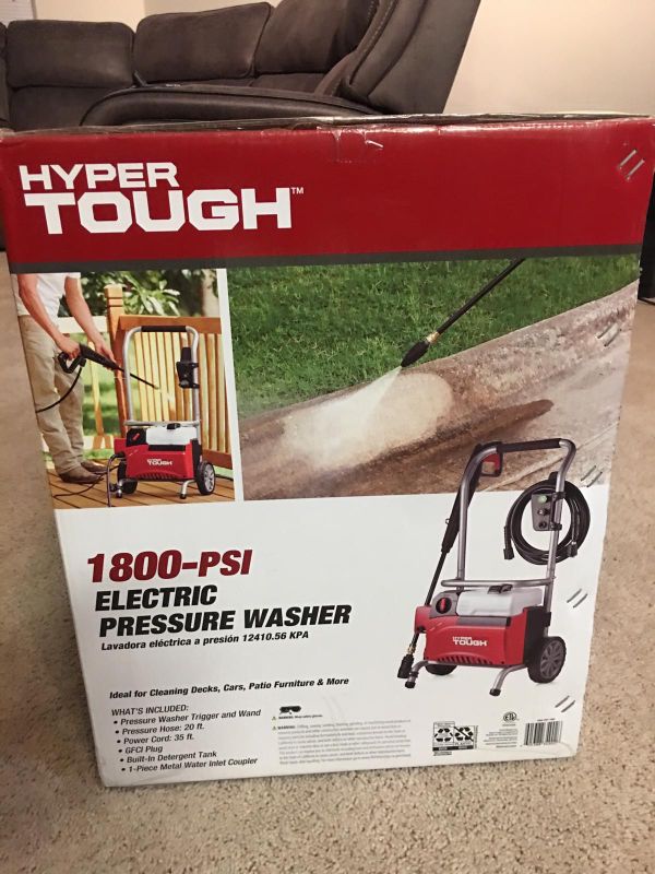 Pressure washer 1800 psi hyper tough for Sale in Cary, NC OfferUp