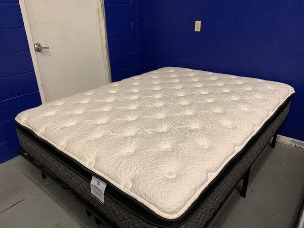 twin full king queen pillowtop mattress sets for Sale in ...