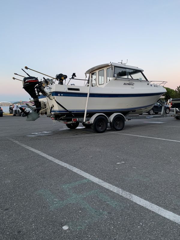 23ft Olympic 2300 fishing boat for Sale in Seattle, WA OfferUp