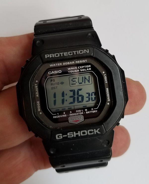 casio g shock waveceptor tough solar