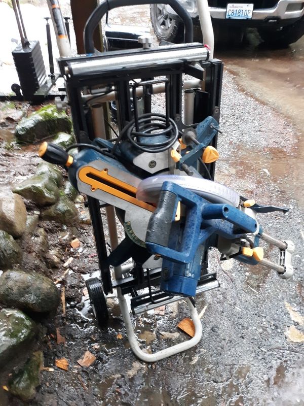 Like new GMC SAW 10 inch compound sliding miter saw for Sale in Lake ...