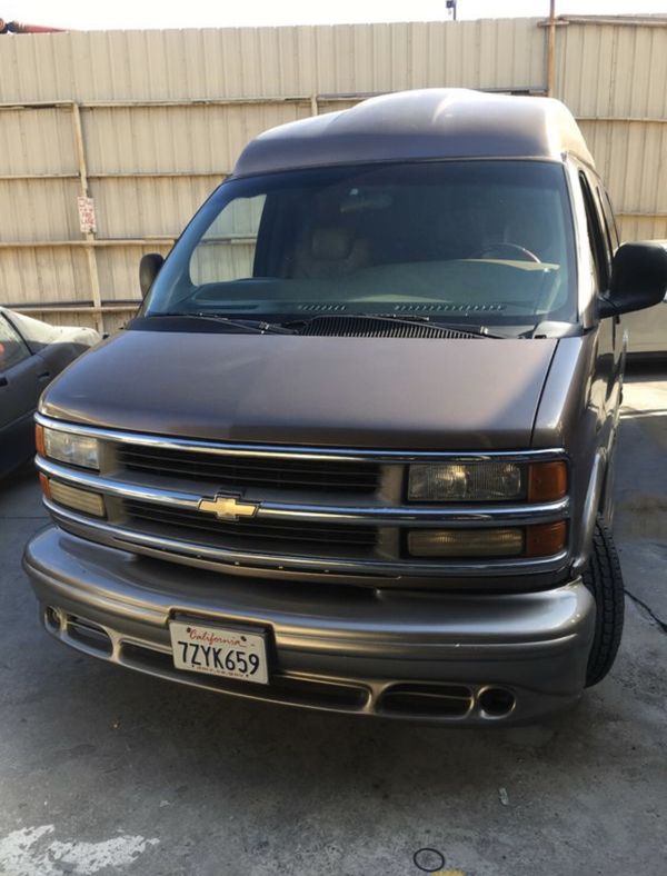 2000 Chevy Express Explorer Conversion Van For Sale In Los Angeles CA