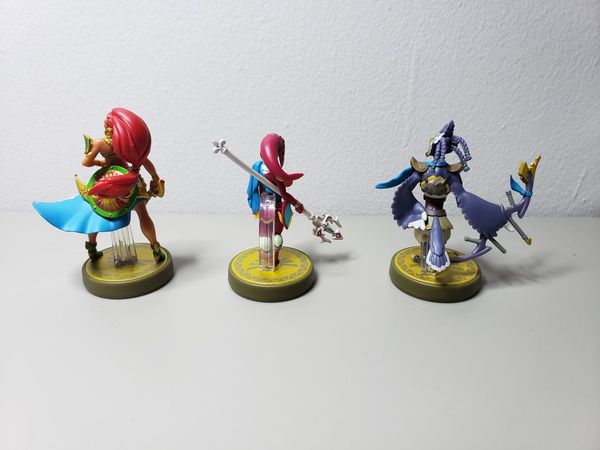 urbosa revali mipha & daruk amiibo