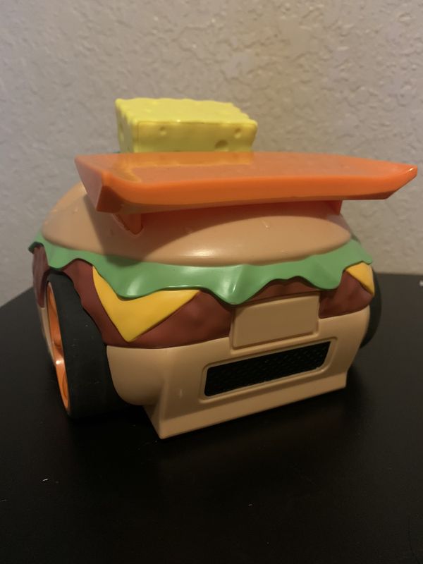 spongebob squarepants radio control krabby patty vehicle by nkok