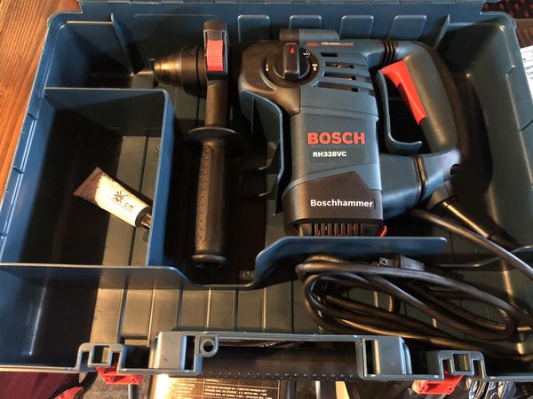 Bosch Hammer Drill Rh328vc With Drill Bits New 200 For Sale