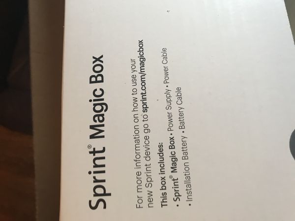 Sprint Magic Box Signal Boost For Sale In Nashville Tn Offerup