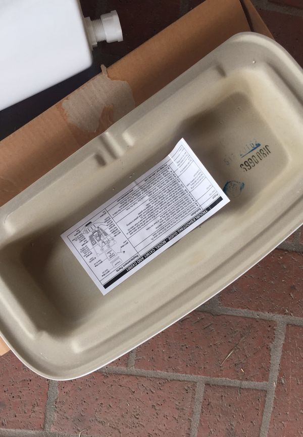 Delta ASME A112.19.2M Toilet Tank and Lid for Sale in Glendale, AZ OfferUp