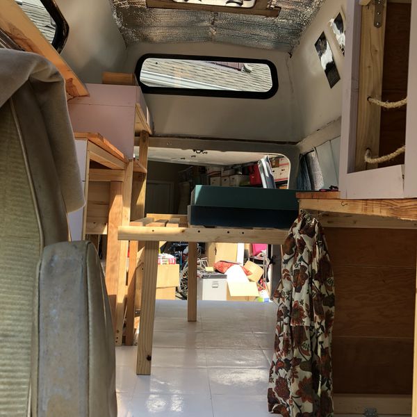 1986 Chevy G20 Camper Van with Extended Top for Sale in ...
