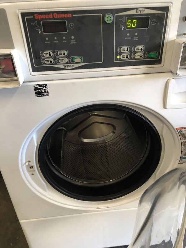 Speed Queen Commercial Coin Operated Stacked Washer And Dryer Combo For Sale In Pomona Ca Offerup 0353