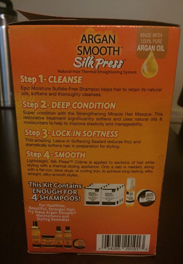 New Argan Smooth Silk Press Kit For Sale In Little Rock Ar Offerup