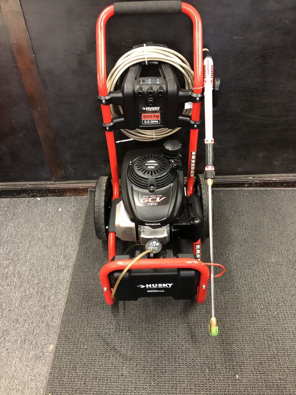 Husky 2600 PSI Pressure Washer with Honda Motor for Sale in Turlock, CA ...