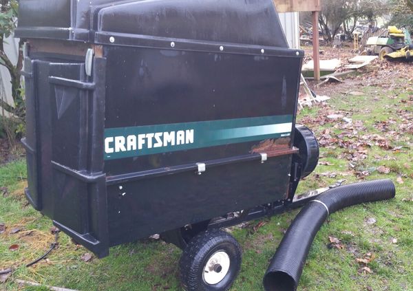Craftsman Tow Behind Chipper Shredder Vacuum Trailer for Sale in Salem