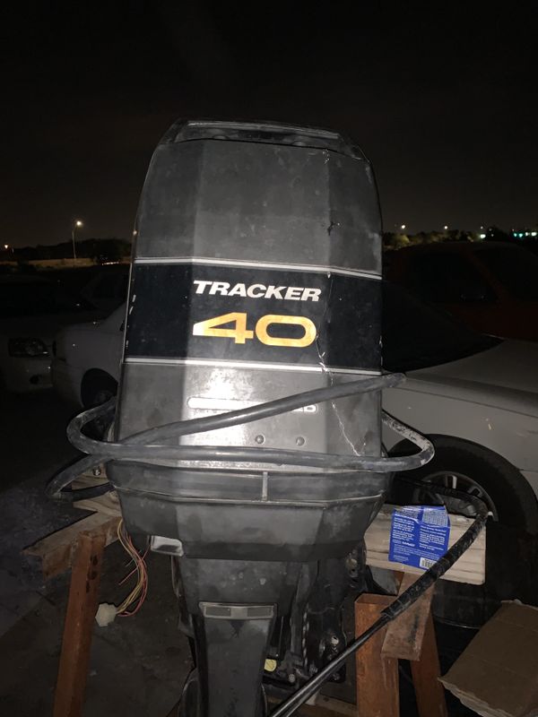 MERCURY TRACKER 40HP PRO SERIES OUTBOARD 1995 mint! Nice! Boat engine