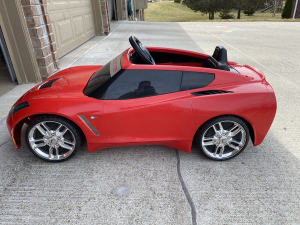 12v Power Wheels Red Corvette 199 Obo For Sale In Washington Mi