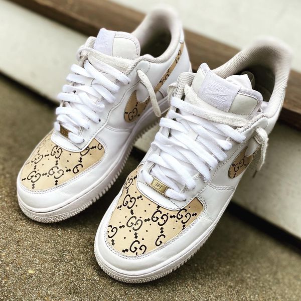Gucci x Nike Air Force 1 Custom size 10 for Sale in Wake Forest, NC ...