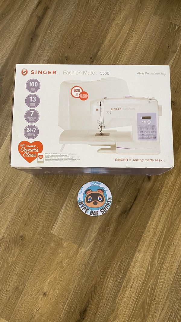 Singer Fashion Mate 5560 Sewing Machine 100 Stitches Brand New *Sealed* for Sale in Riverside