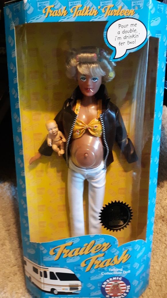 white trash doll