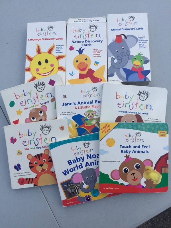 Baby Einstein books and flash cards for Sale in Graham, WA OfferUp