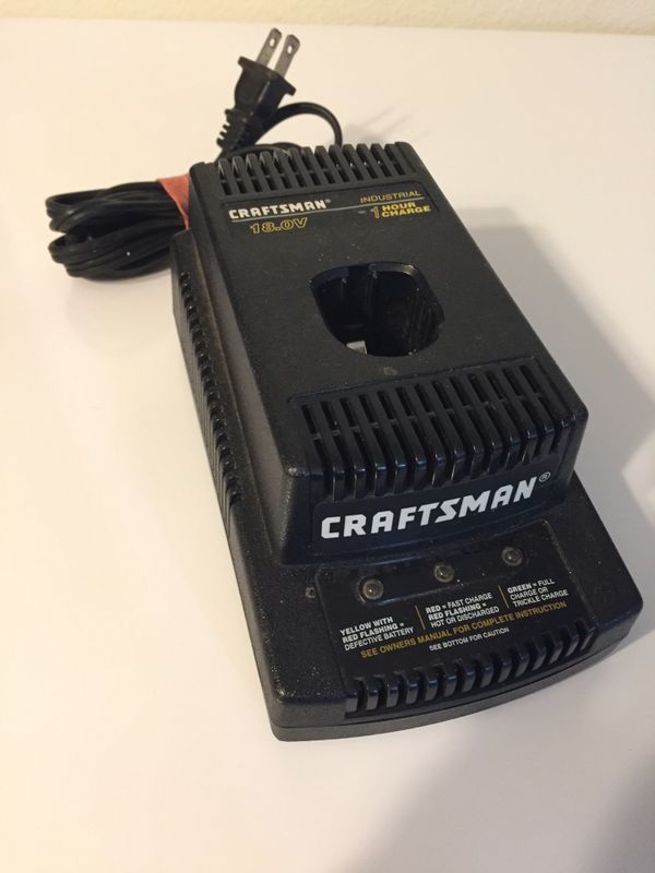 Craftsman Industrial Fast 1 hour 12-18V DC 2.1A Battery Charger model ...