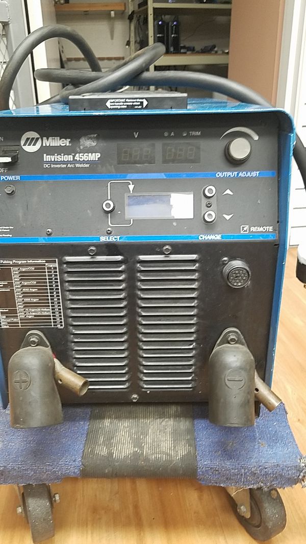 Miller Invision 456MP DC Inverter Arc Welder for Sale in WA
