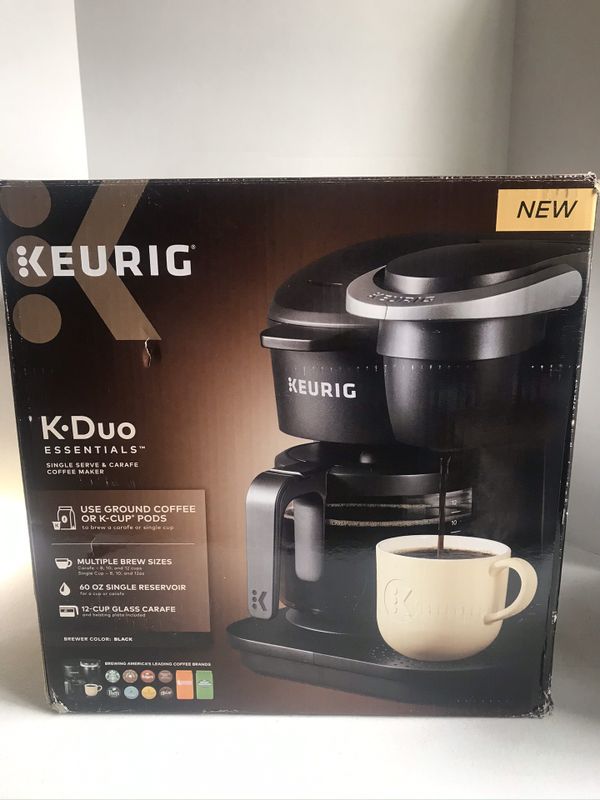 keurig k duo essentials single serve and carafe coffee maker