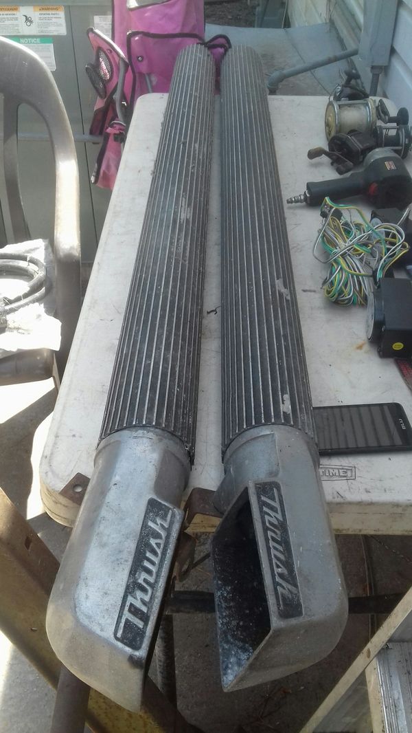 Vintage Thrush Aluminum Side Pipes for Sale in Virginia Beach, VA OfferUp