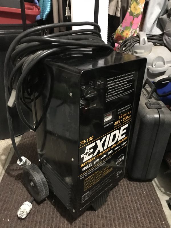 Exide Battery Charger/Starter 70-100 for Sale in Murrieta, CA - OfferUp