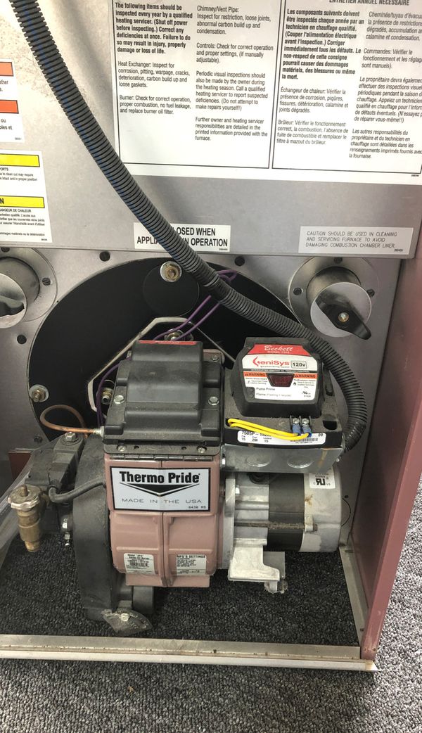Mobile home oil furnace in very good condition for Sale in Marlborough, MA OfferUp