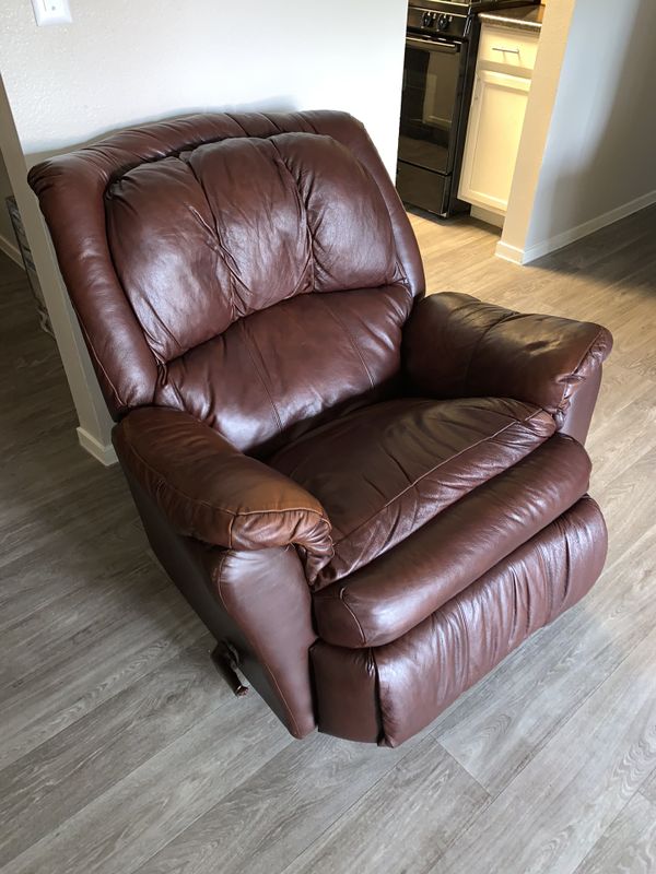 Brown Leather Lazy Boy Rocker Recliner For Sale In Henderson Nv Offerup 6161