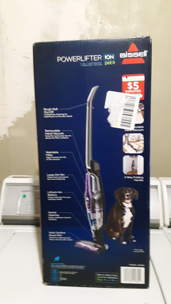 BISSELL POWERLIFTER ION PET 2 IN 1 LIGHTWEIGHT CORDLESS VACUUM, PET