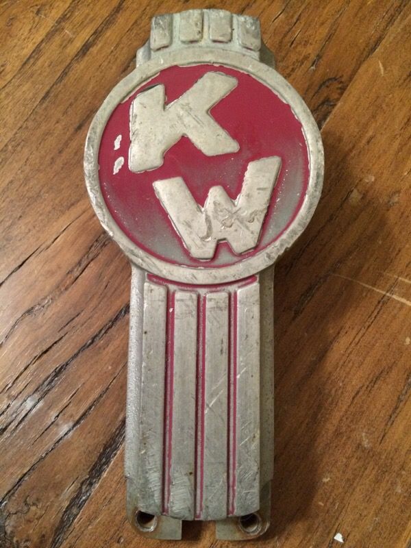 1960's Vintage Kenworth Wide KW RARE Hood Emblem for Sale in Orem, UT