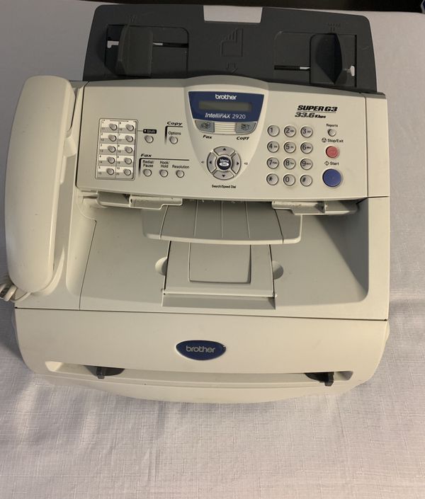 Brother IntelliFAX 2920 Super G3 33.6 Kbps Fax Machine Low page count for Sale in Pembroke Park
