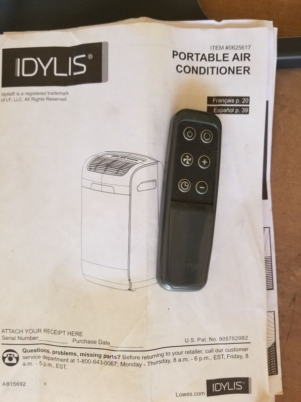 playgroundwebdesign: Idylis Portable Air Conditioner Instructions