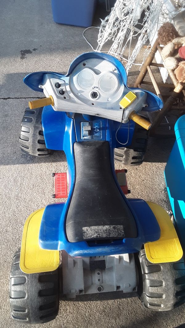 power wheels 6v 4 wheeler
