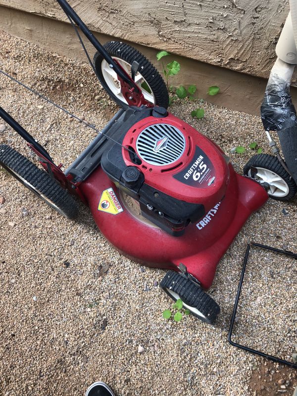 Craftsman 21” mulcher 6.5 hp lawnmower for Sale in Peoria, AZ OfferUp