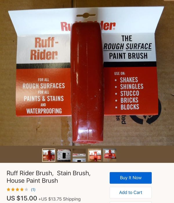 NEWINTHE WRAPPER ROUGH SURFACE PAINT BRUSH. 10 for Sale in West