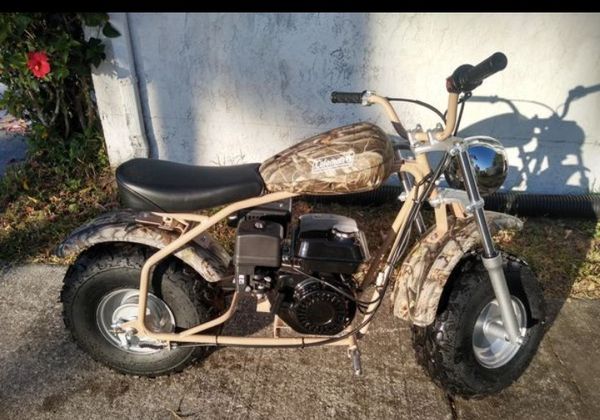 coleman mini bike 200cc speed