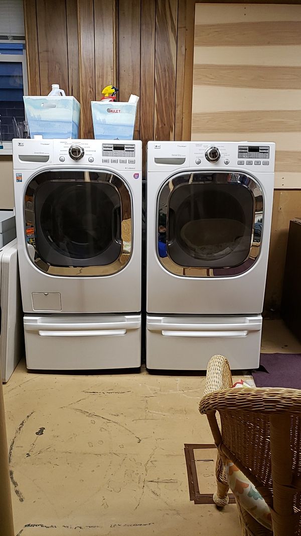 LG Washer/Dryer True Steam Set. Roughly 10 years old. for ...